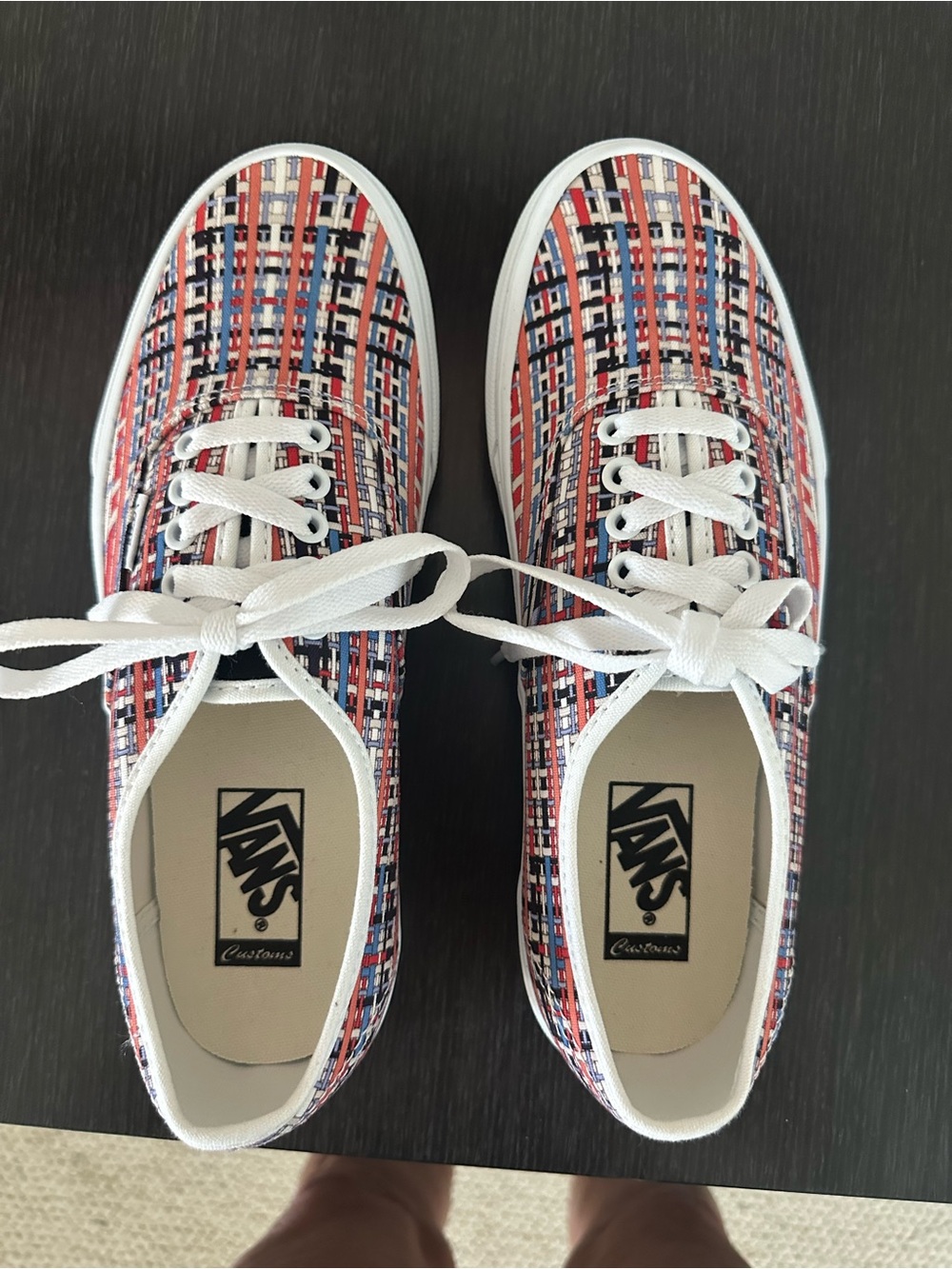 Brand new! Unisex Vans! Original design, by Kyle Hogge! - Picture 2 of 2